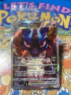 Pokemon SEALED Lucario VSTAR SWSH291 SWSH: Sword & Shield Promo Cards Holo - Image 1