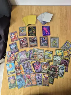 Pokemon Card Bundle With Card Wallets And Pokemon Box Very Good Condition - Image 1