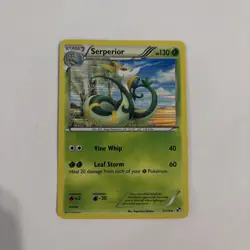 Pokemon 2011 Near Mint NM Serperior Black & White REVERSE 5/114 Card - Image 1