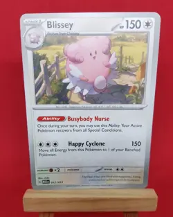 012/015 Blissey Match Battle McDonald's 2023 Pokemon TCG Card M23 - Image 1