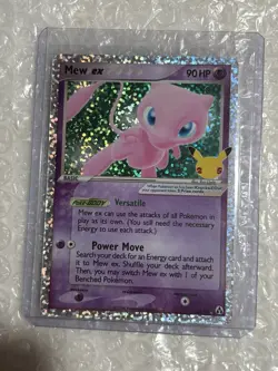 Pokemon TCG Mew EX Celebrations Classic Collection Holo Ultra Rare Card 88/92 - Image 1