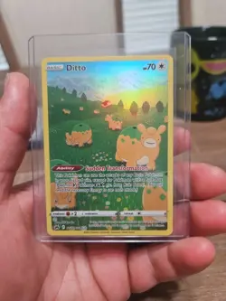 Ditto Pokemon Card Gg22/gg70 - Sudden Transformation Ability Holo Rare - Image 1