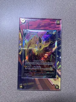 Jolteon V Promo SWSH183 Extended Art Pokemon Card Case (Card not Included) - Image 1