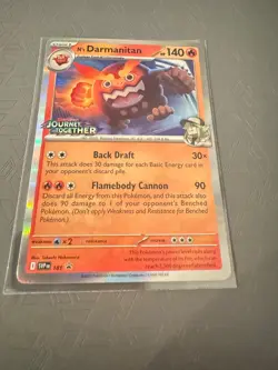 Pokemon Scarlet & Violet N's Darmanitan Promo Single Card SVP181 - Image 2