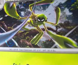 Pokemon Spidops Swirl Card Holo Promo Full HD Galaxy - Image 2