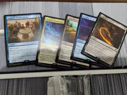 magic the gathering 200 Cards NM or LP mythics, Foils + Rares From Many Sets - Image 1