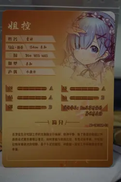 Rem RE:Zero Goddess Story GR Foil Waifu Card NS-1m13gr-03 - Image 5