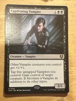 Captivating Vampire (Non-foil) Innistrad Remastered 0100 Rare MTG - Image 1
