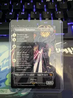 Summon: Bahamut #0356 FIN M (Borderless) (Non-Foil) Regular - MTG Final Fantasy - Image 1
