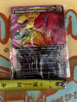 Zacama Primal Calamity Magic Con Pin Promo NM/M MTG Magic - Image 4