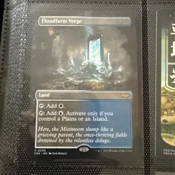 MTG Magic duskmourn - Borderless floodfarm verge - Image 1