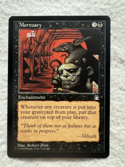 MTG - Mortuary - Stronghold - NM - Free Shipping! - Image 1