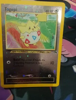 Togepi 4/18 Reverse Holo Foil Southern Islands Pokemon Card TCG NM - Image 1