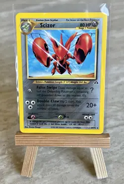 Pokemon TCG Scizor 29/75 Neo Discovery Regular Non Holo (English) - NM - Image 1