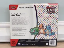 Pokemon TCG Poster Collection Bundle 151 Prismatic Evolution Black Bolt 3x Boxes - Image 3