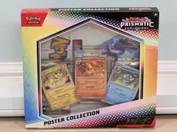 Pokemon TCG Poster Collection Bundle 151 Prismatic Evolution Black Bolt 3x Boxes - Image 4