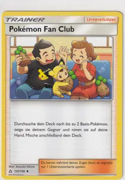 Pokemon Karte Ultra-Prisma Nr. 133/156 Pokemon Fan Club deutsch - Image 1