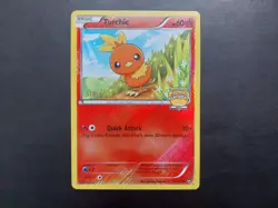 Pokemon - Torchic 12/111 Staff City Championships Promo Holo Furious Fists - Image 1