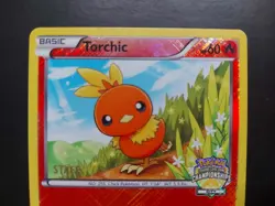 Pokemon - Torchic 12/111 Staff City Championships Promo Holo Furious Fists - Image 2