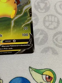 C2246 POKEMON TCG FUSION STRIKE PIKACHU V #086 NM HOLO - Image 5