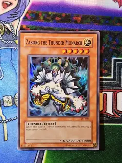 Zaborg the Thunder Monarch AST-023 Super Rare Unlimited Edition LP - Image 1
