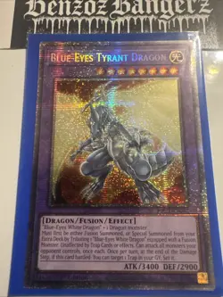 x1 Blue-Eyes Tyrant Dragon - MP25-EN042 - Starlight Rare - 1st Edition Yu-Gi-Oh! - Image 1