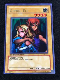 Yugioh Gemini Elf IOC-SE1 Ultra (NM) - Image 1