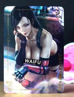 ACG VERY Sexy Card - Tifa at the bar - Final Fantasy VII - Foil sexy waifu +_+ - Image 1