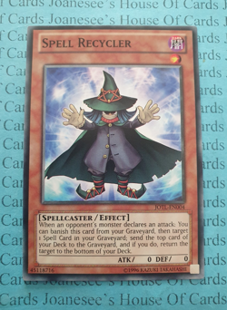 JOTL-EN004 Spell Recycler Yu-Gi-Oh Card Unl New - Image 1