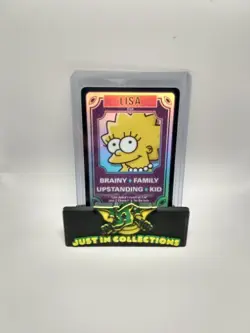 2003 The Simpsons: Trading Card Game - Lisa Simpson - FOIL - Image 3