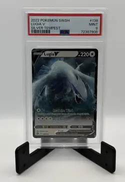 Lugia V 138/195 - Pokemon TCG Silver Tempest 2022 - PSA 9 Mint Graded Card - Image 1