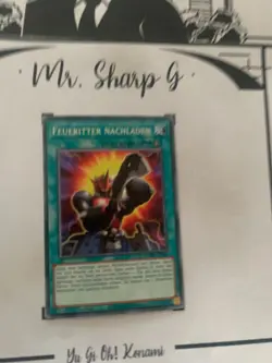 FEUERITTER NACHLADEN - 1. AUFLAGE ANGU-DE057 DEUTSCH Yu-Gi-Oh! CARD RARE KONAMI - Image 2