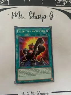 FEUERITTER NACHLADEN - 1. AUFLAGE ANGU-DE057 DEUTSCH Yu-Gi-Oh! CARD RARE KONAMI - Image 3