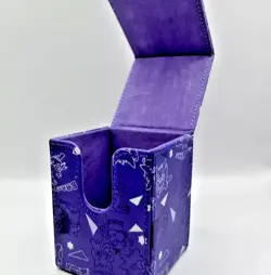 Pokemon Card Deck Box Gengar Game Card Storage Box Hard Case Holder Desk Game US - Image 2