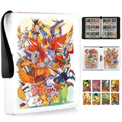 Card Book Holder Binder Album Collection Digimon CCG 400/900 Trading Card Case - Image 3