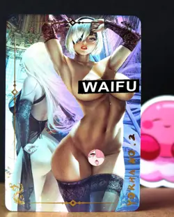 ACG VERY Sexy Card - 2B & A2 - Nier Automata - Foil sexy waifu +_+ - Image 1