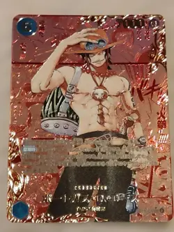 Portgas D Ace OP13-119 Red Manga Alt Art ONE PIECE Card Japanese 2025 - Image 1