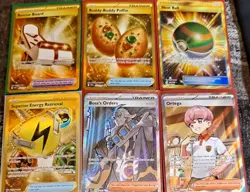 6 Card Full Art Trainer/item Pokemon Card Lot TCG CCG - Image 1