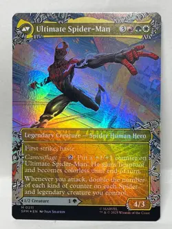 MTG Miles Morales Ultimate Spider-Man M 0211 Foil - NM - Image 2