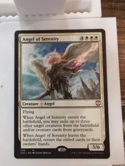 Angel of Serenity Commander: Kaldheim Regular MTG - Image 1