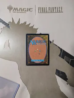 MTG Final Fantasy Traveling Chocobo Neon Black Foil Japanese Edition 0551 - Image 5