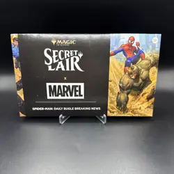 MTG Secret Lair x Marvel's Spider-Man: Daily Bugle Breaking News NonFoil Presale - Image 1