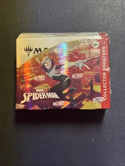 Magic The Gathering MTG Spider-Man Collector Booster Box NEW IN HAND SEALED - Image 1