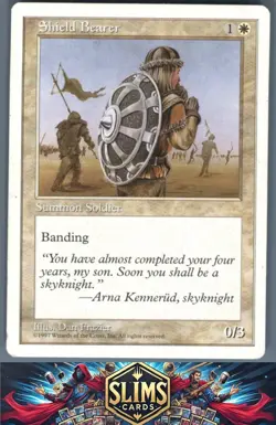 Magic the Gathering MTG Fifth Edition Shield Bearer # Buy 2 Get 1 - Image 1