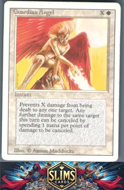 Magic the Gathering MTG Revised Edition Guardian Angel # Buy 2 Get 1 - Image 1