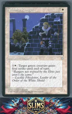 Magic the Gathering MTG Ice Age Kelsinko Ranger # Buy 2 Get 1 - Image 1