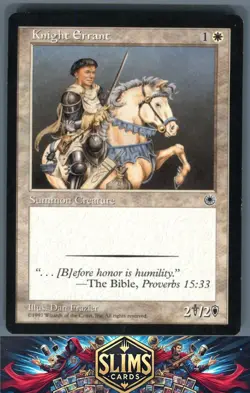 Magic the Gathering MTG Portal Knight Errant # Buy 2 Get 1 - Image 1