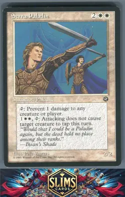 Magic the Gathering MTG Homelands Serra Paladin # Buy 2 Get 1 - Image 1