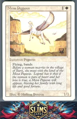 Magic the Gathering MTG Revised Edition Mesa Pegasus # Buy 2 Get 1 - Image 1
