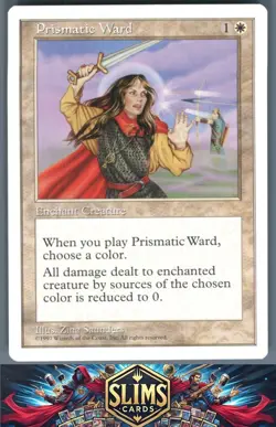 Magic the Gathering MTG Fifth Edition Prismatic Ward # Buy 2 Get 1 - Image 1